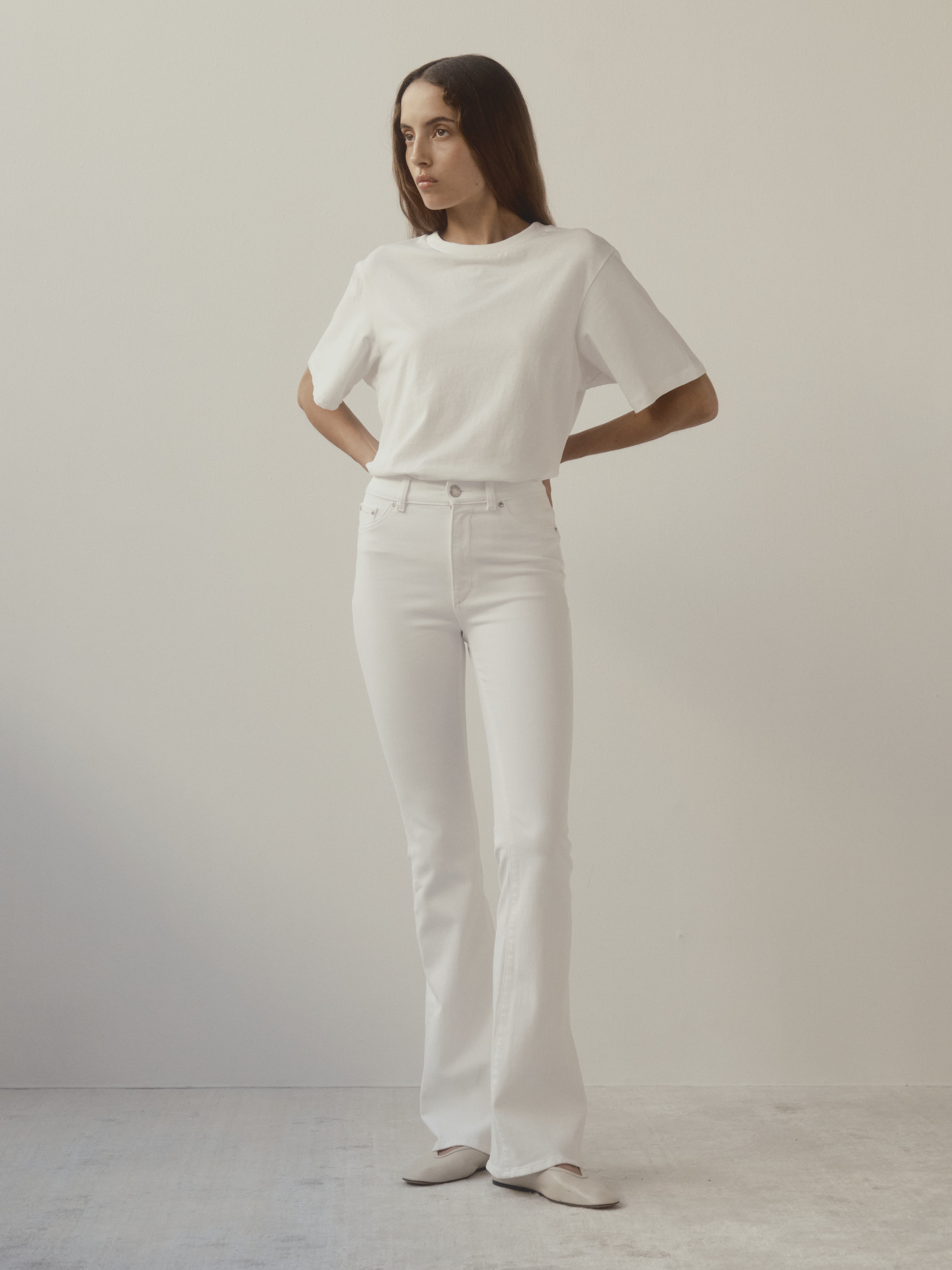 Bridget Boot White — Instasculpt head to toe