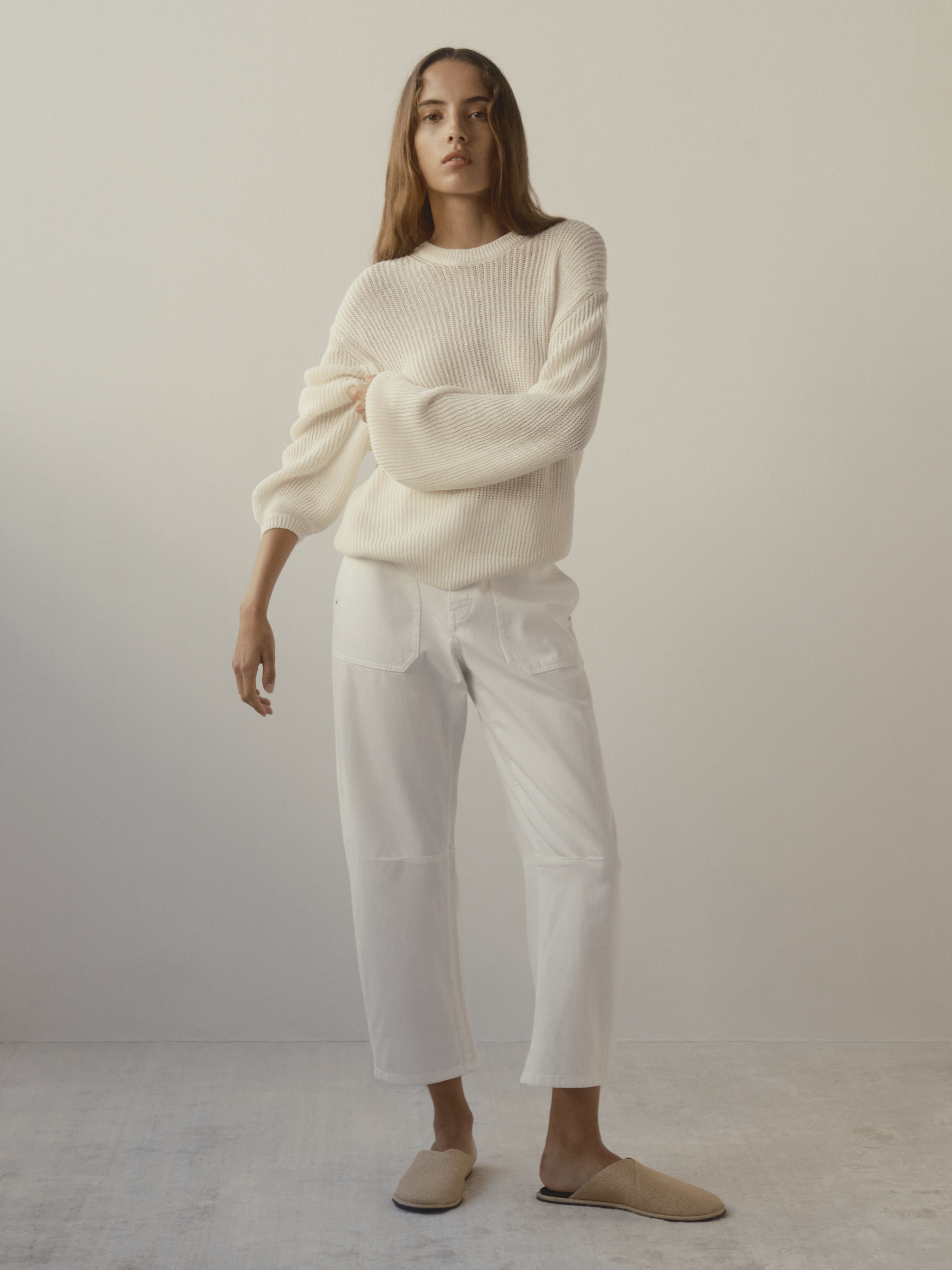 The June Pullover — Heavy-weight Linen Knit