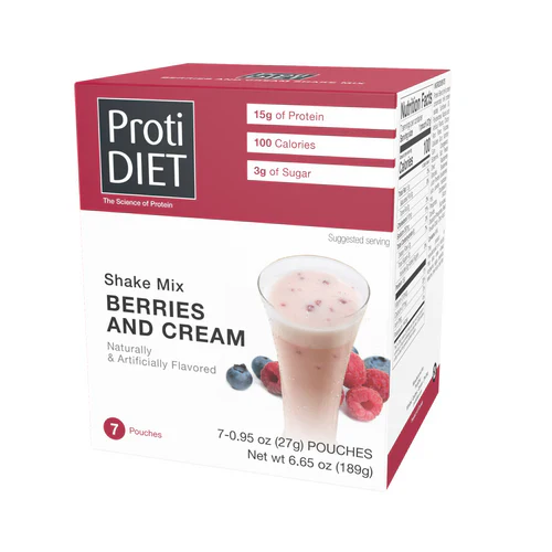 Image of ProtiDIET Berries & Cream Shake (7/Box)