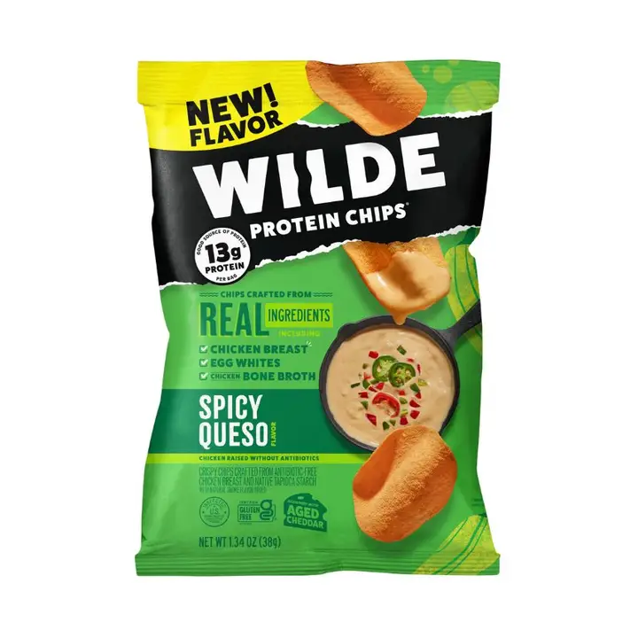 Image of Wilde Protein Chips - Spicy Queso 1ct