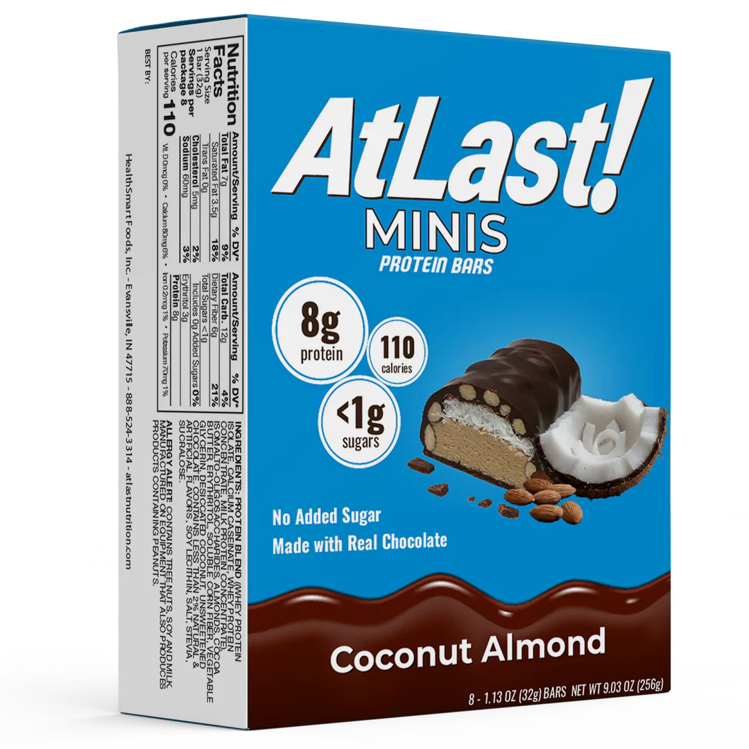 Image of Atlast! MINIS Coconut Almond Protein Bars 8ct