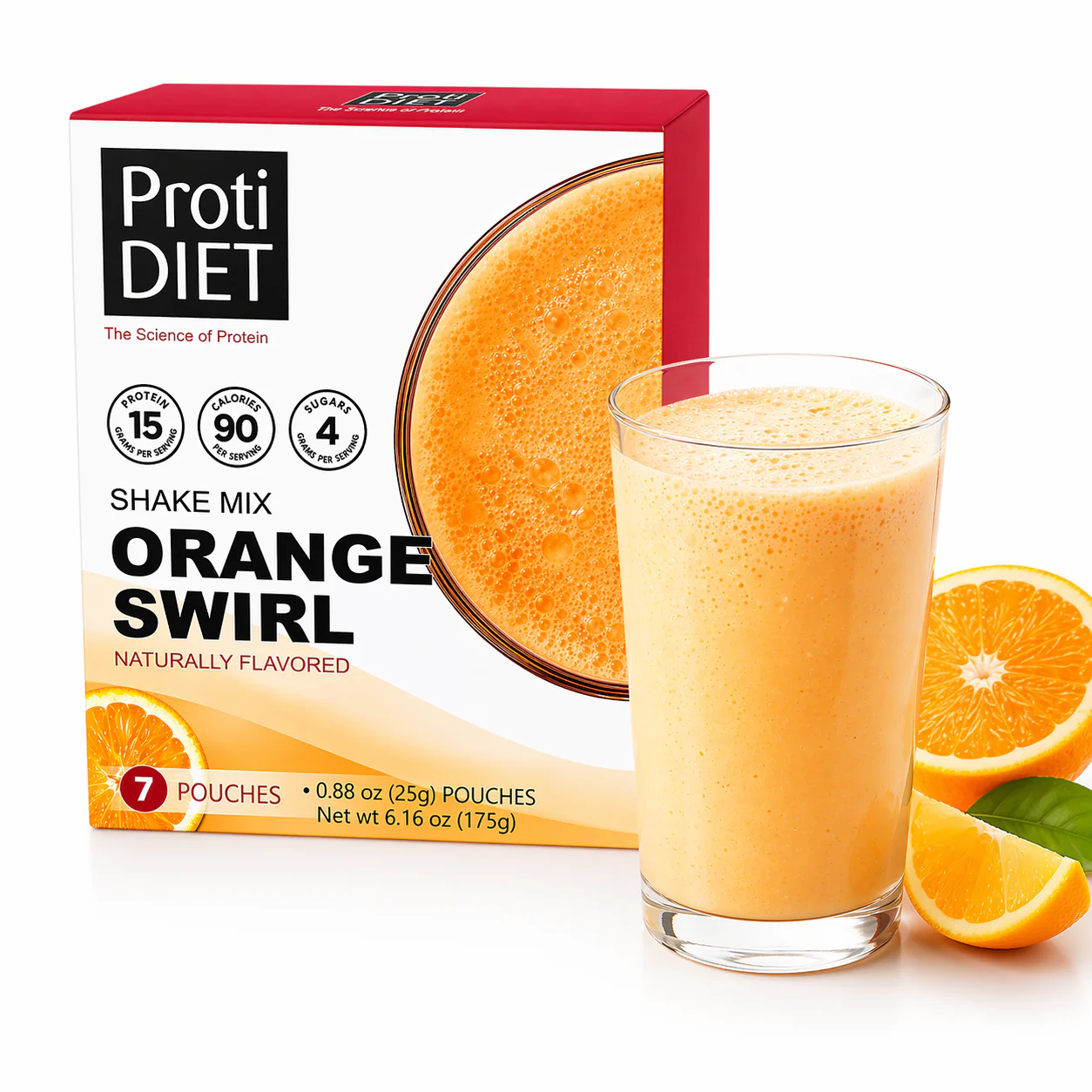 Image of ProtiDIET High Protein Orange Swirl Shake (7ct)