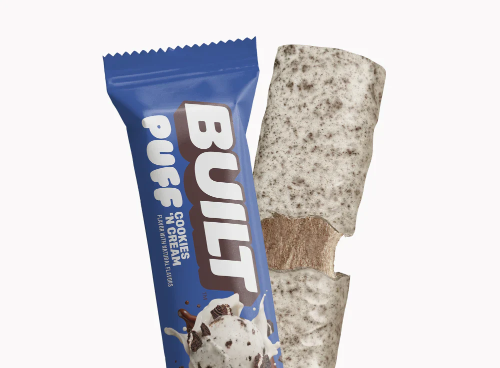 Image of Built Bar Cookies 'N Cream Puff (1ct)