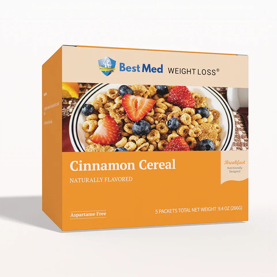 Image of BestMed High-Protein Cereal, Cinnamon~O (5ct)