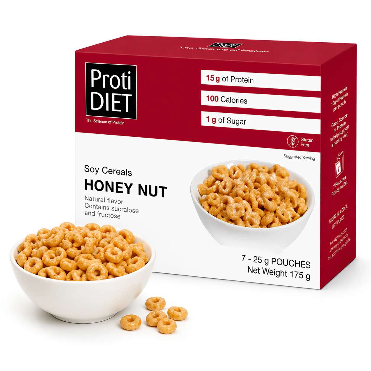 Image of ProtiDIET Honey Nut Soy Cereal (7ct)