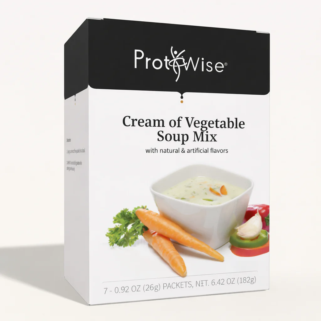 Image of ProtiWise Cream of Vegetable Soup | High Protein (7/ct)