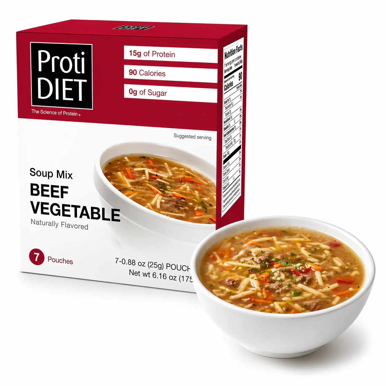 Image of ProtiDIET Beef Vegetable Soup (7ct)