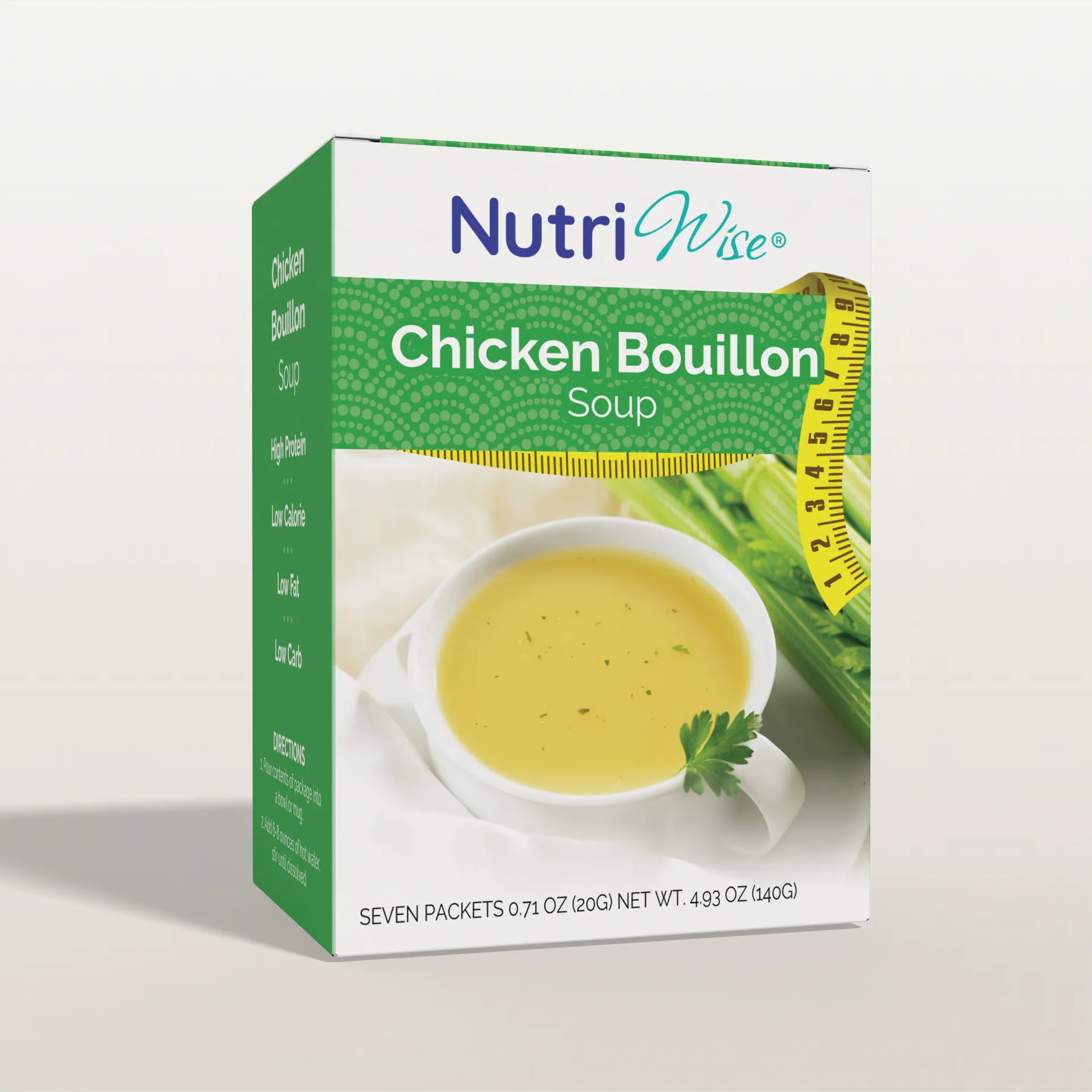 Image of NutriWise Protein Soup | Chicken Bouillon (7ct)