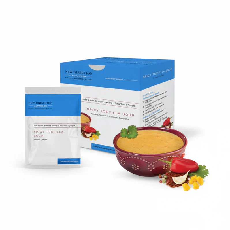 Image of New Direction Spicy Tortilla Soup | 27g Protein (7ct)