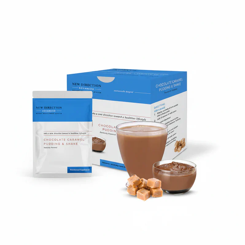 Image of New Direction Chocolate Caramel Pudding Shake | 27g Protein (7ct)