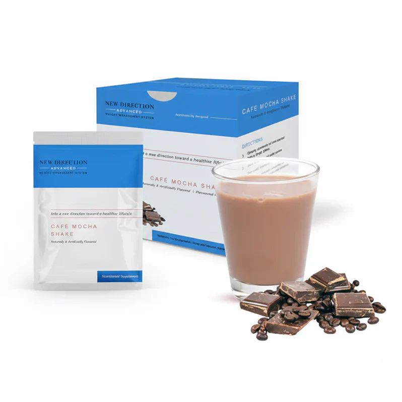 Image of New Direction Cafe Mocha Shake | 27g Protein (7ct)