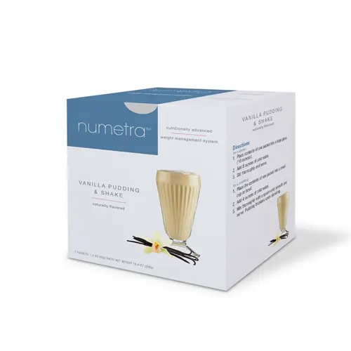Image of Numetra Vanilla Pudding & Shake | 20g Protein (7ct)