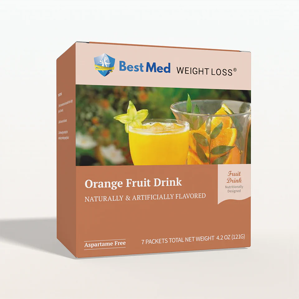 Image of BestMed High-Protein Orange Fruit Drink (7ct)