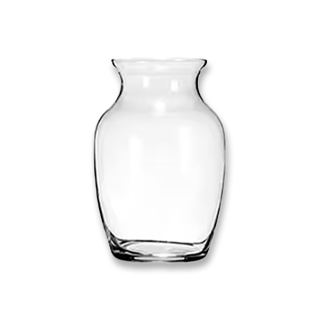 Glass jardin vase