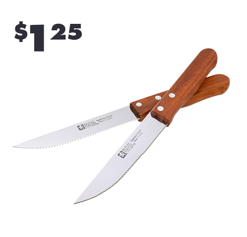 2-ct. stainless steel stake knives