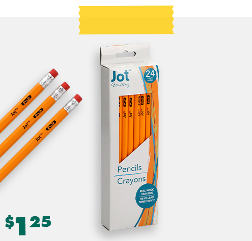 Pack of 24-ct. Jot #2 pencils