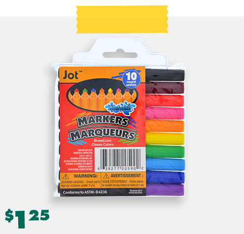 Joy 10-ct. washable markers