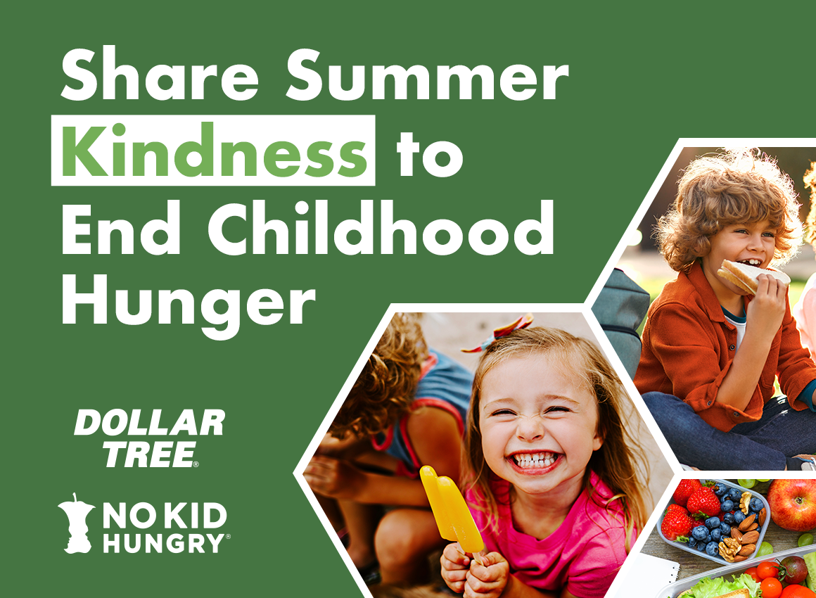 Share Summer Kindness to End Childhood Hunger