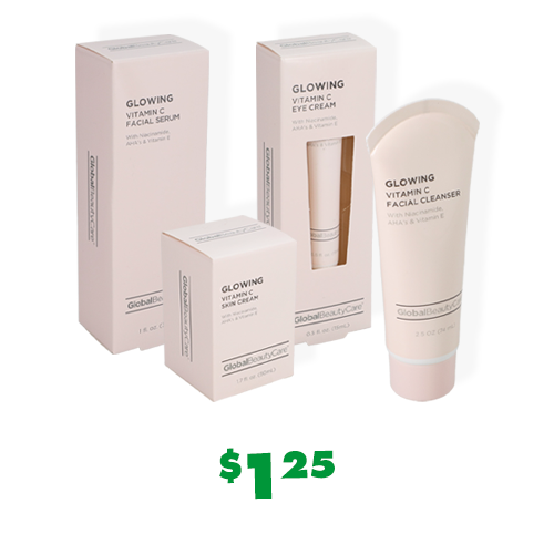 Global Beauty glowing skincare collection