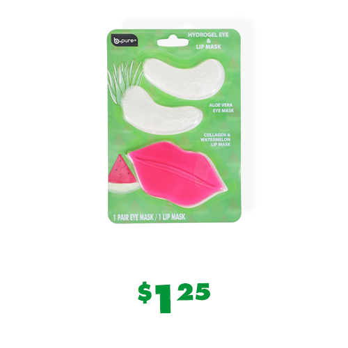 B. Pure hydro gel eye and lip mask
