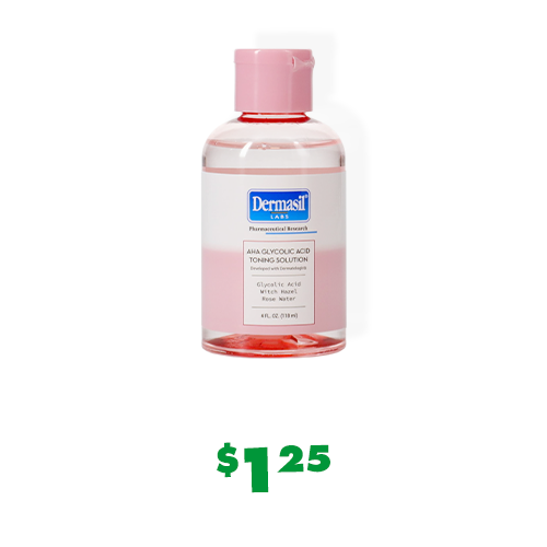 Dermasil AHA glycolic acid toner