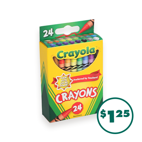 24-ct. Crayola crayons
