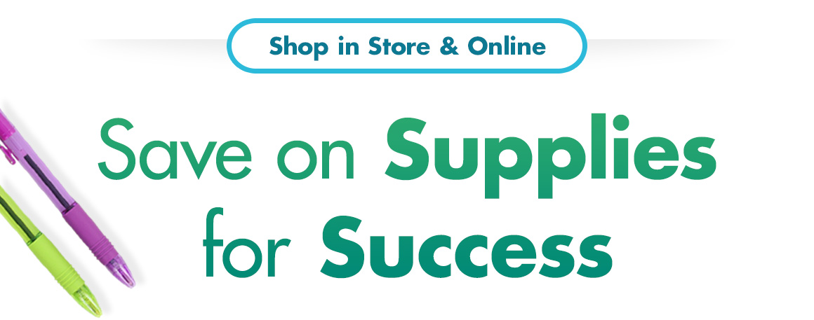 "Pick up in Store. Cook School Styles"