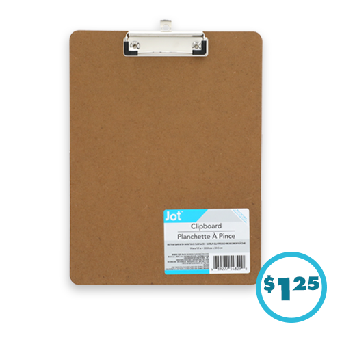 Jot wooden clipboard