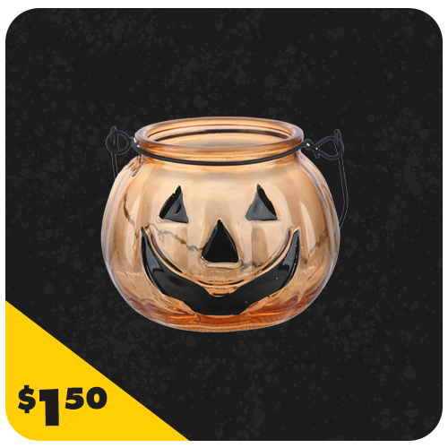 4in Glass Tealight Candle Holder