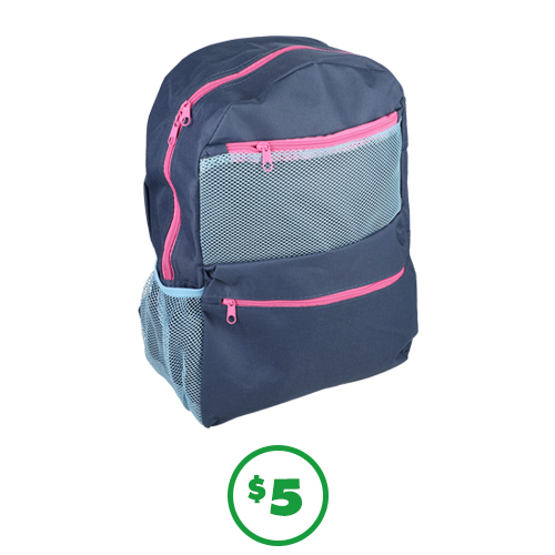 $5 Jot Backpack with adjustable straps