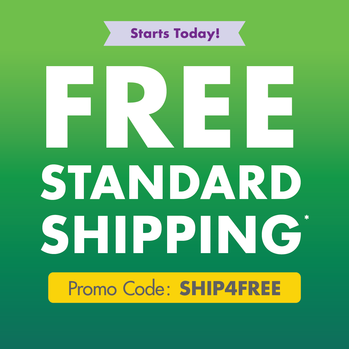 Free Standard Shipping. Restrictions apply.