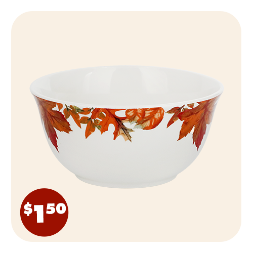6-in. Fall ceramic Bowls