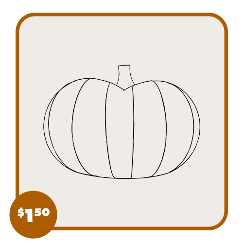 pumpkin wreath form