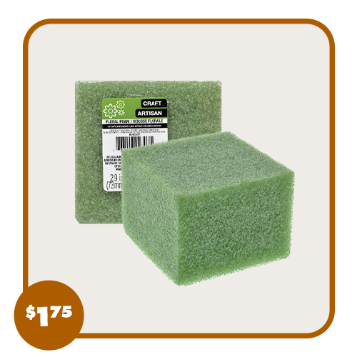 Floral Craft Foam Block