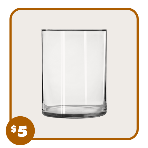 8-in. Wide Cylinder Vase