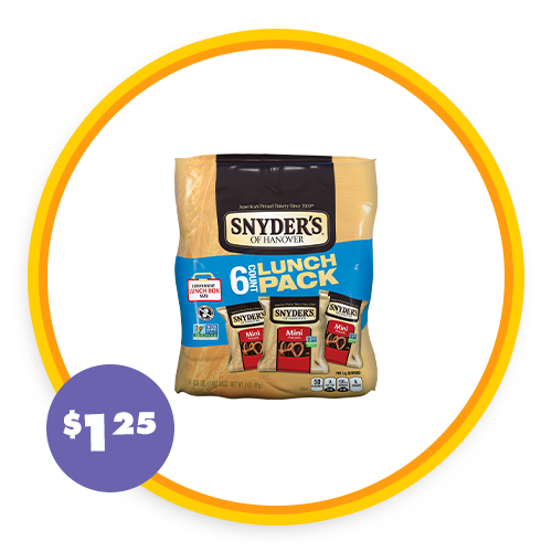 Snyders® Mini Pretzel Snack Packs