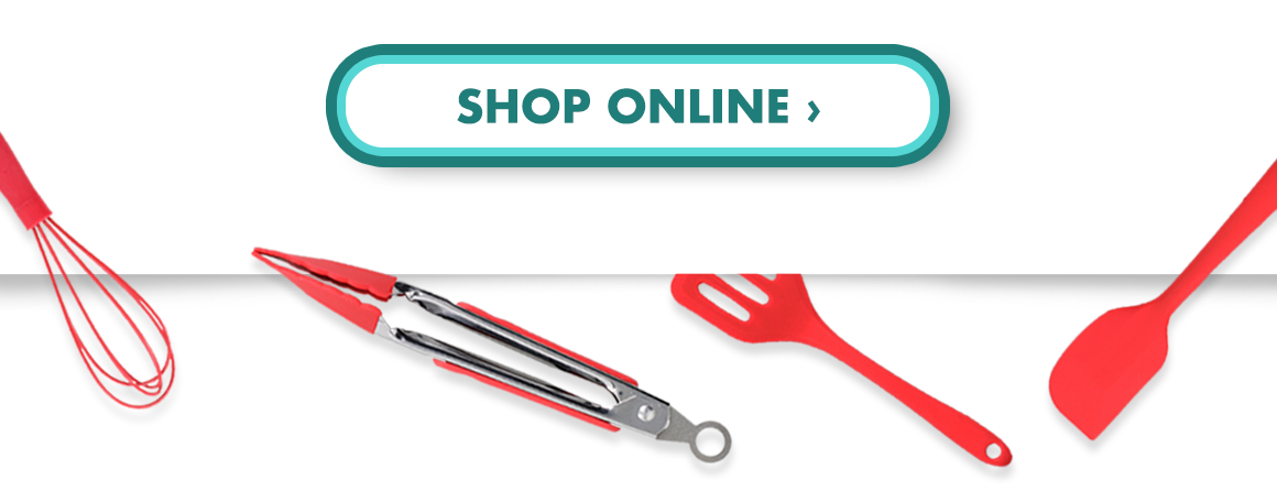 "Shop online. Kitchen Essentials"