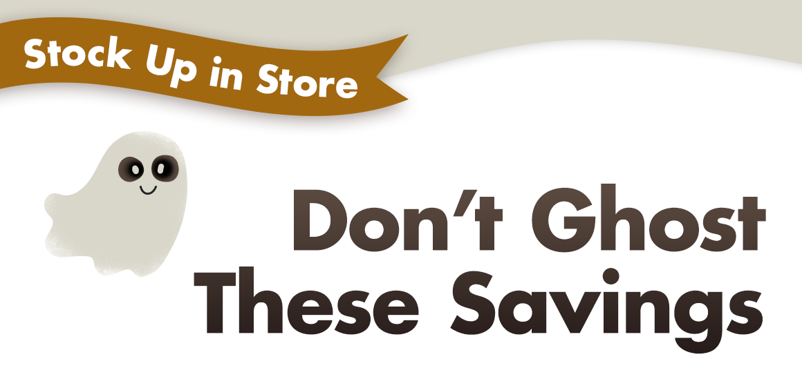 Don't ghost these savings