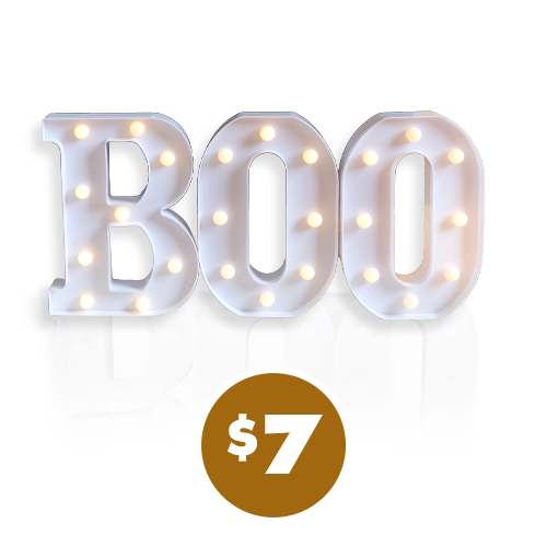 BOO Light Decoration