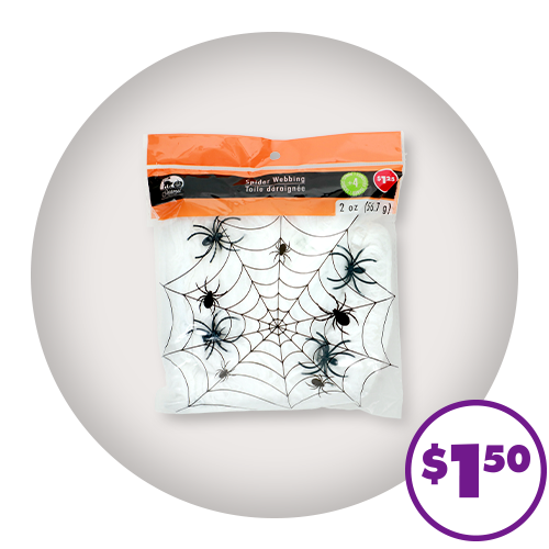 Spider webs with spiders