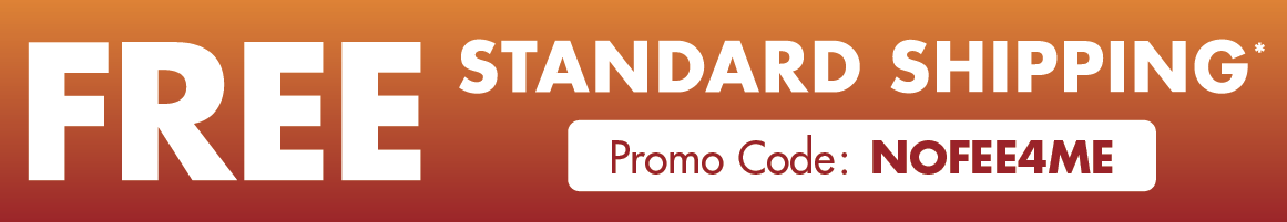Free shipping with promo code NOFEE4ME. *Orders with shipping costs over $50 receive up to $50 off. Actual rate calculated at checkout. See restrictions for more details. Ends 09/20/25.