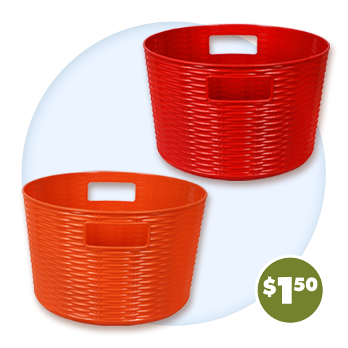 Round Woven Baskets