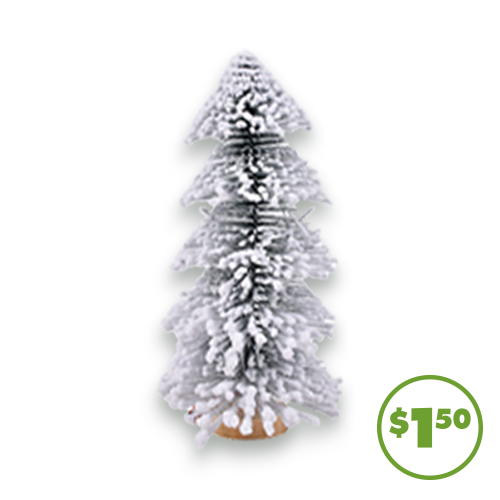 Bottle Brush Christmas Trees