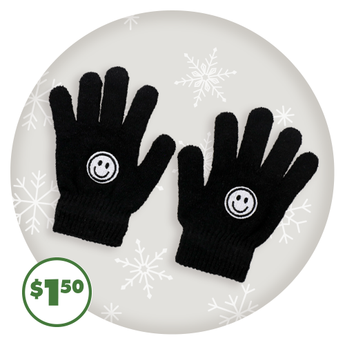 Kids Knit Gloves