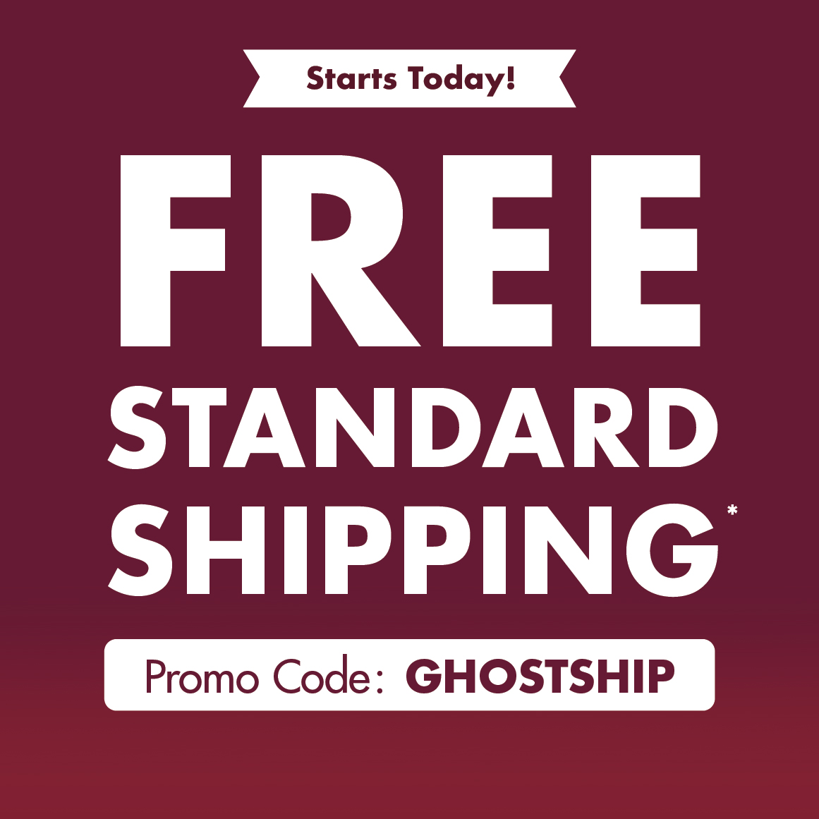 "Extreme Value, Everyday Favorites. Shop thousands of Thrilling Finds." and a free standard shipping promo up to $50. Restrictions apply, see site for details. Ends 10/15/25.