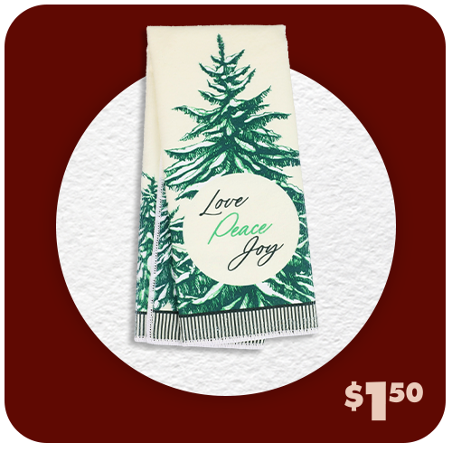 Winter Tree Kitchen Towels