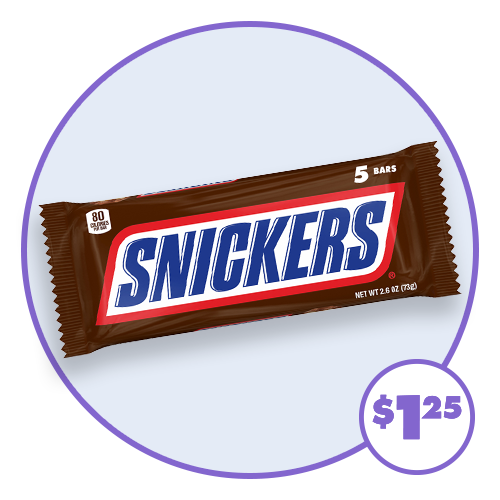 Fun size fun size Snickers® bars