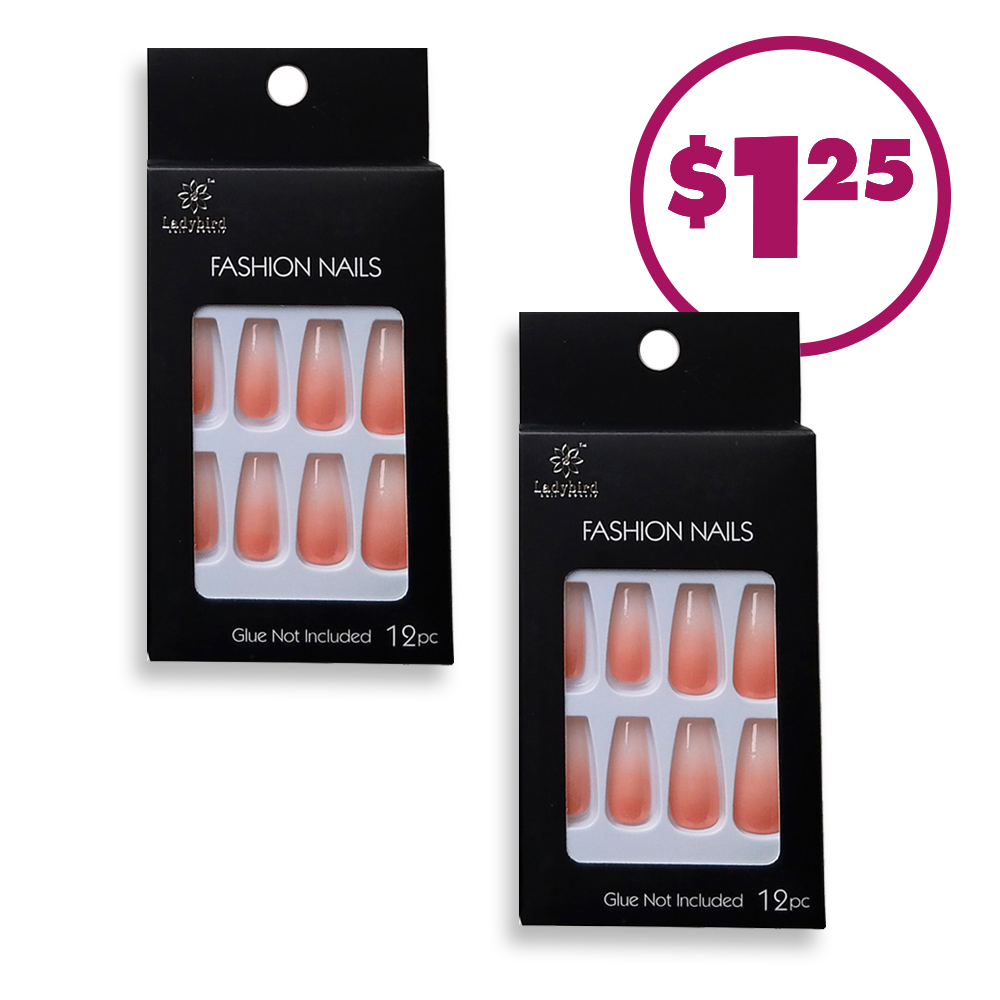 Fashion glue-on nails