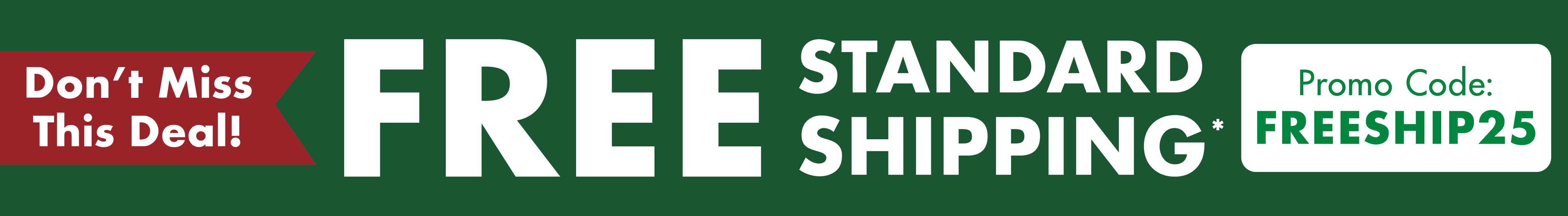 Free Standard Shipping with code FREESHIP25. Restrictions apply, see site for more details. Ends 10/30/25