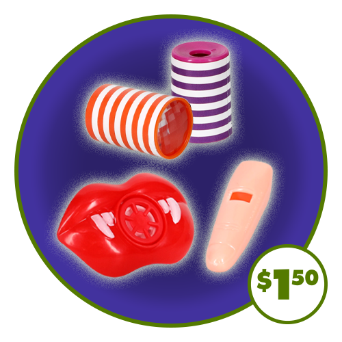 Plastic Halloween Party Favors